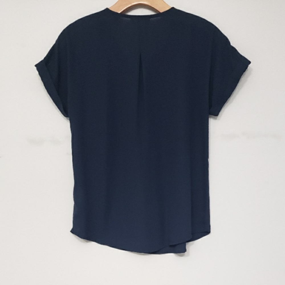 Charter Club Petite Split-Neck Top - Picture 6 of 6